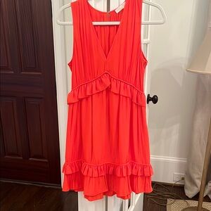 Ramy Brook Red Midi Dress